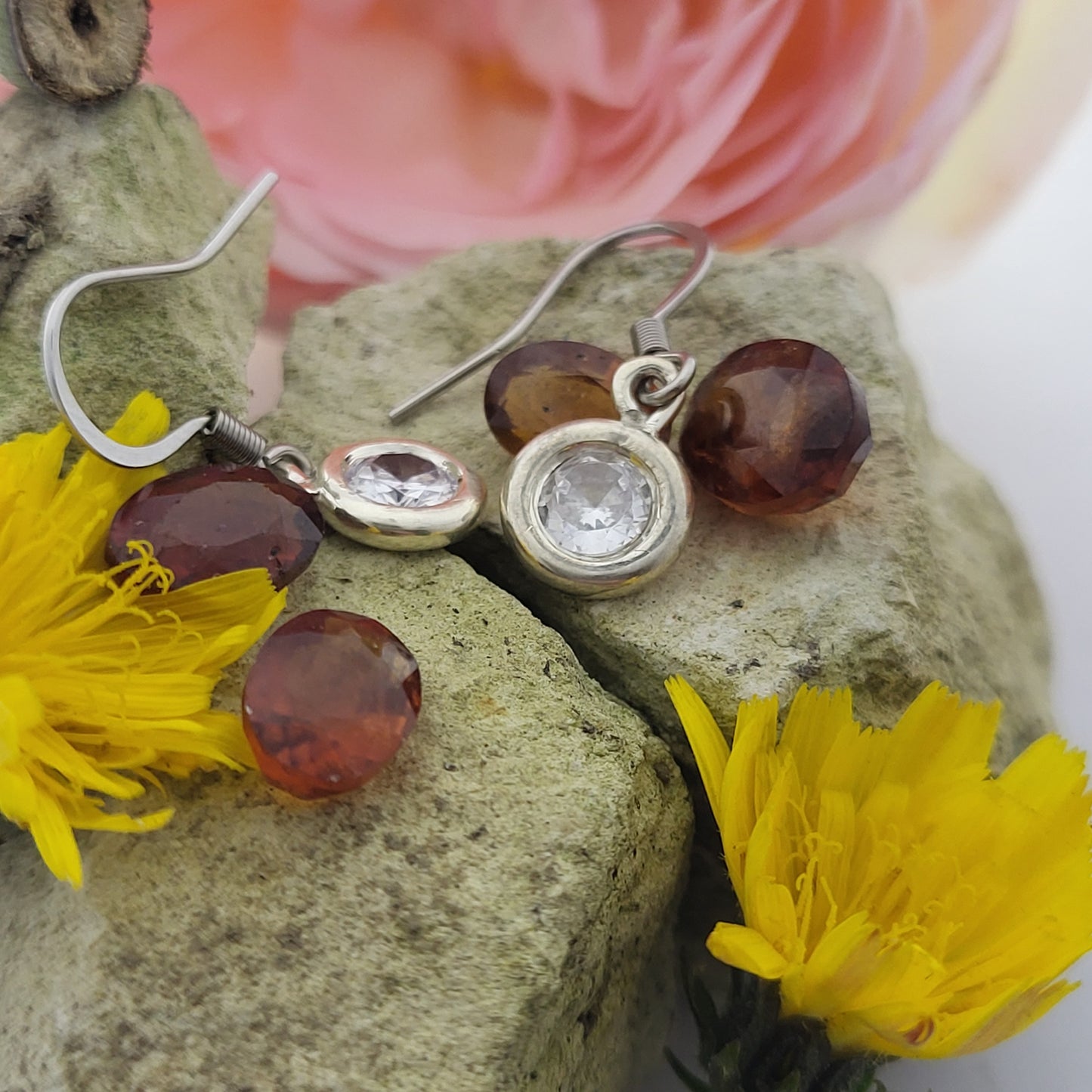 Boucles d'oreille Argent 925 et CZ 5mm