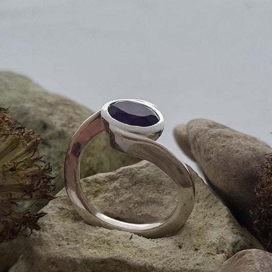 Bague Amethyste argent 925