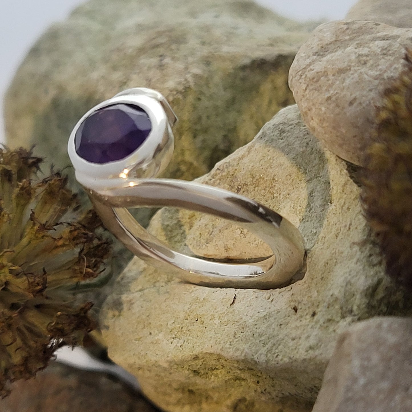 Bague Amethyste argent 925
