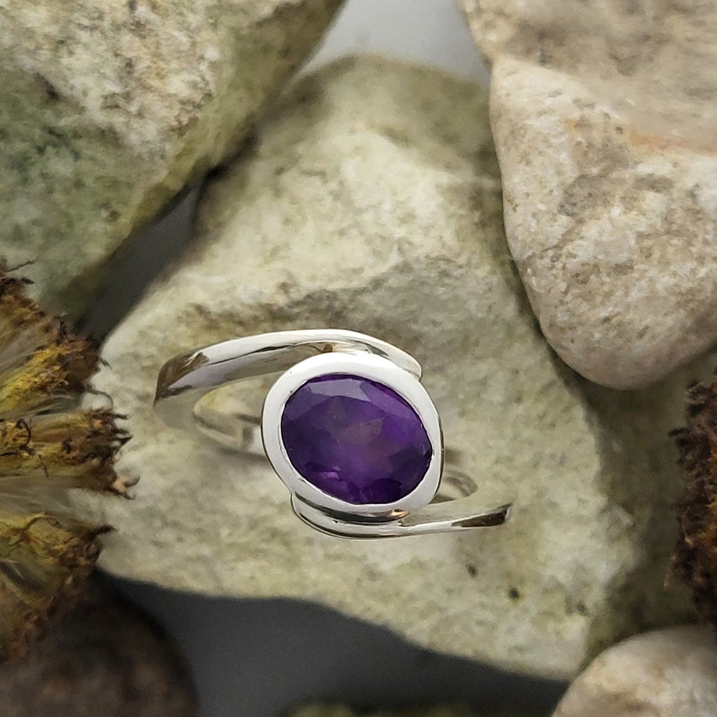 Bague Amethyste argent 925